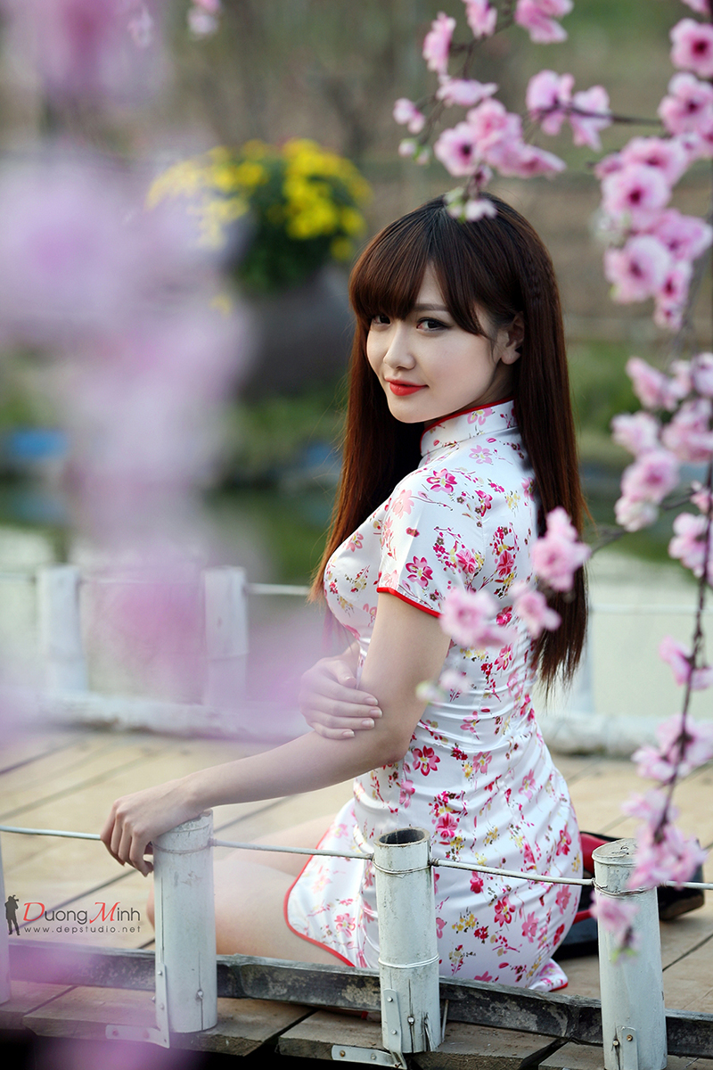 Ảnh gái xinh trên mạng Quỳnh Chi dễ thương ngọt ngào