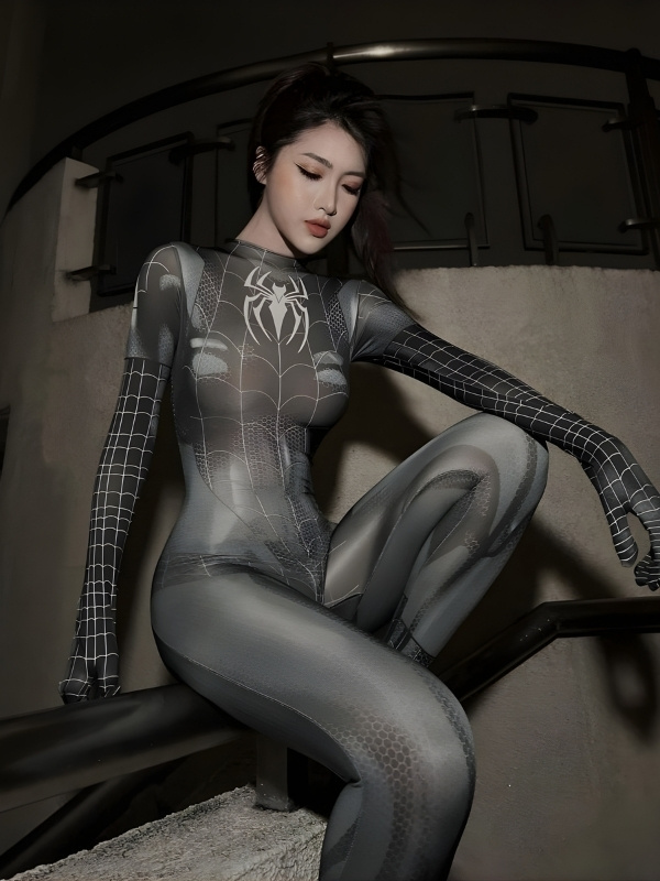 ảnh cosplay spider man black girl