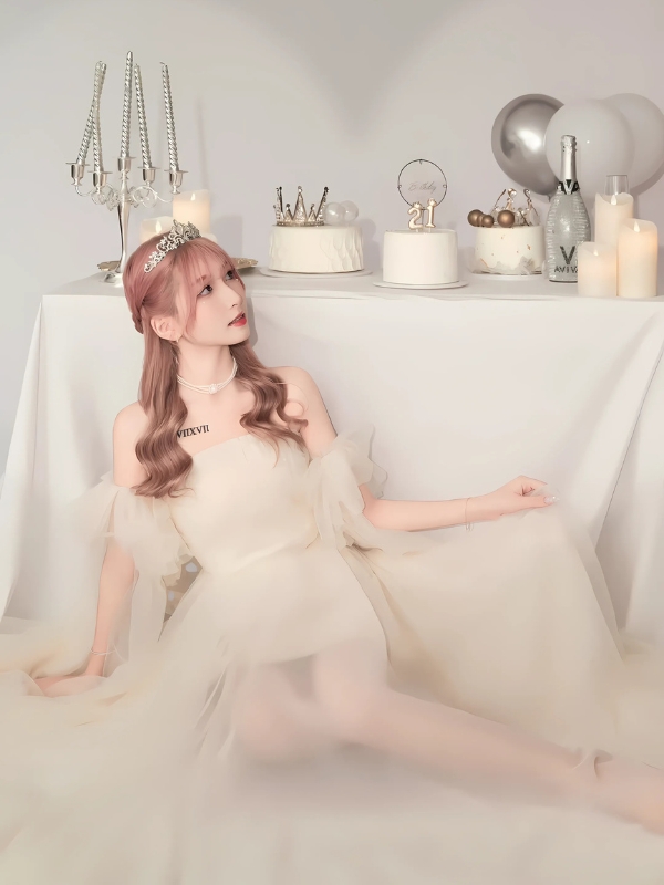 Ảnh gái đẹp dịu dàng mừng sinh nhật