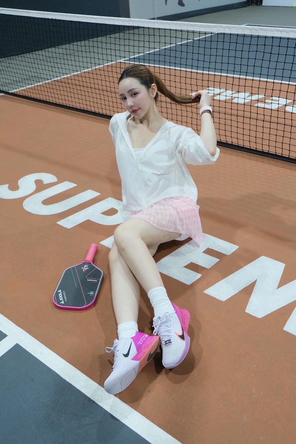 ảnh gái pickleball