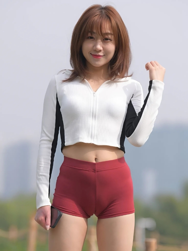 Nụ cười tỏa nắng của gái xinh mu to