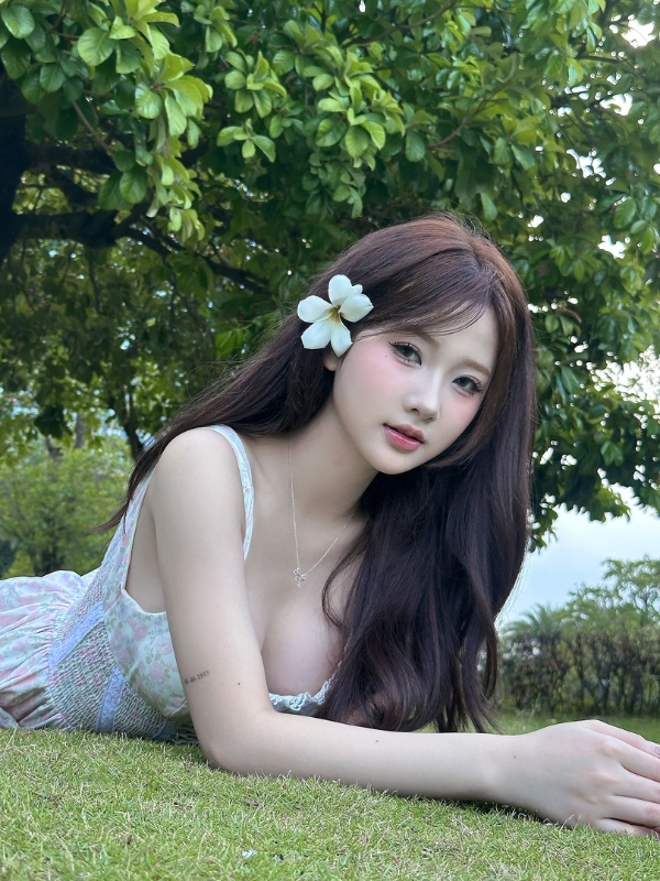 Dịu dàng ngả mình bên thiên nhiên