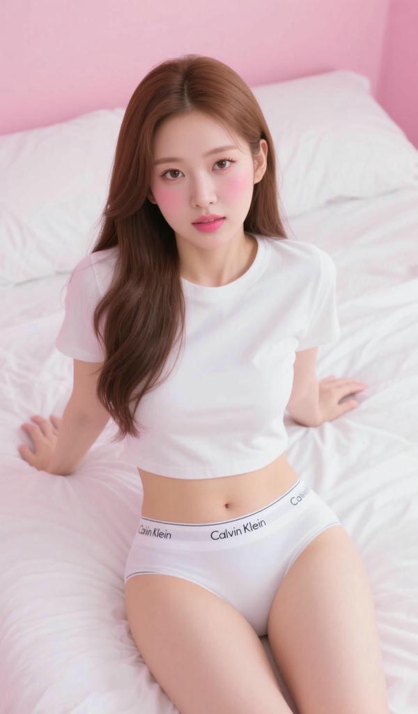 bikini Calvin Klein photoshoot