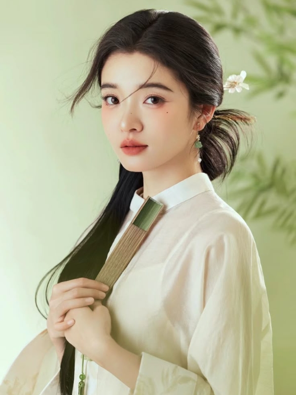 Gái xinh mặc áo dài trắng tinh khôi