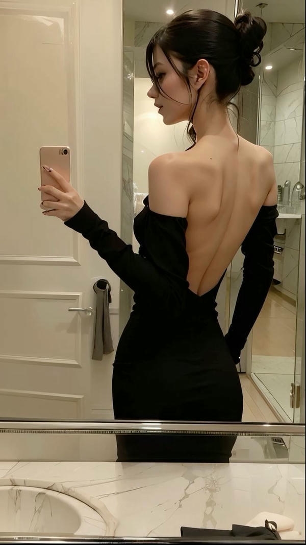 hình chụp từ phía sau cho con gái