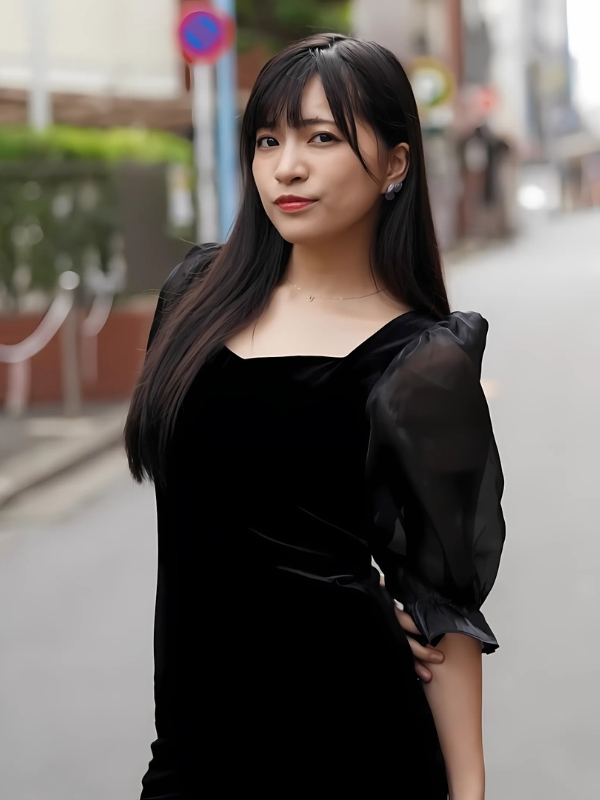 Đầm đen sang chảnh – idol neo akari pics