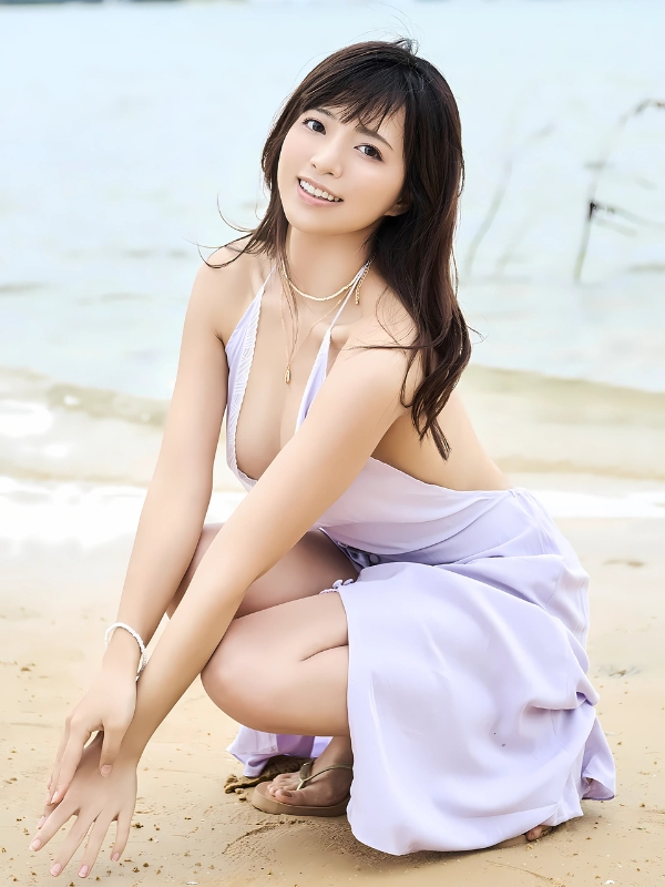 Váy trắng tinh khôi – idol neo akari pics
