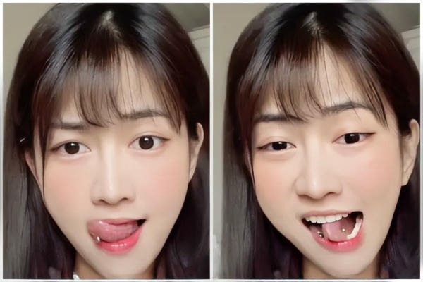 lê bống lè lưỡi