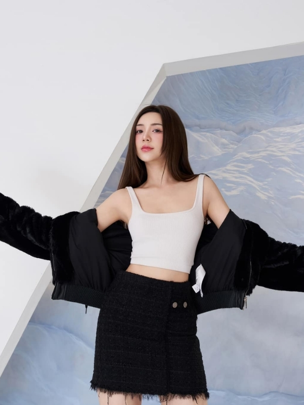 Gợi cảm với áo croptop đầy cá tính