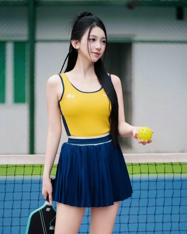 sex gái chơi pickleball