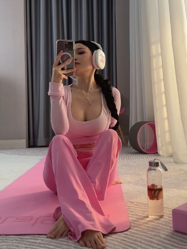 Đồ ngủ hồng ngọt ngào