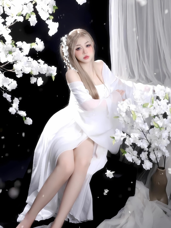 Trần Hà Linh như thiên thần trong ảnh