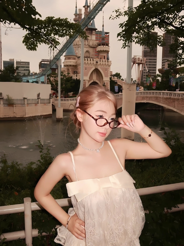 Váy ngắn xinh xắn của Trần Hà Linh