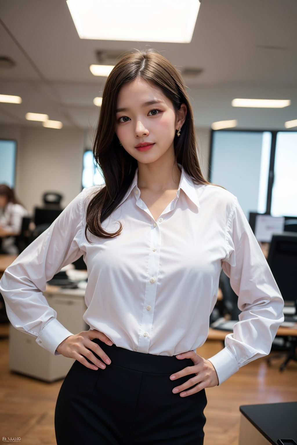 Ảnh gái xinh nhân viên văn phòng - 2