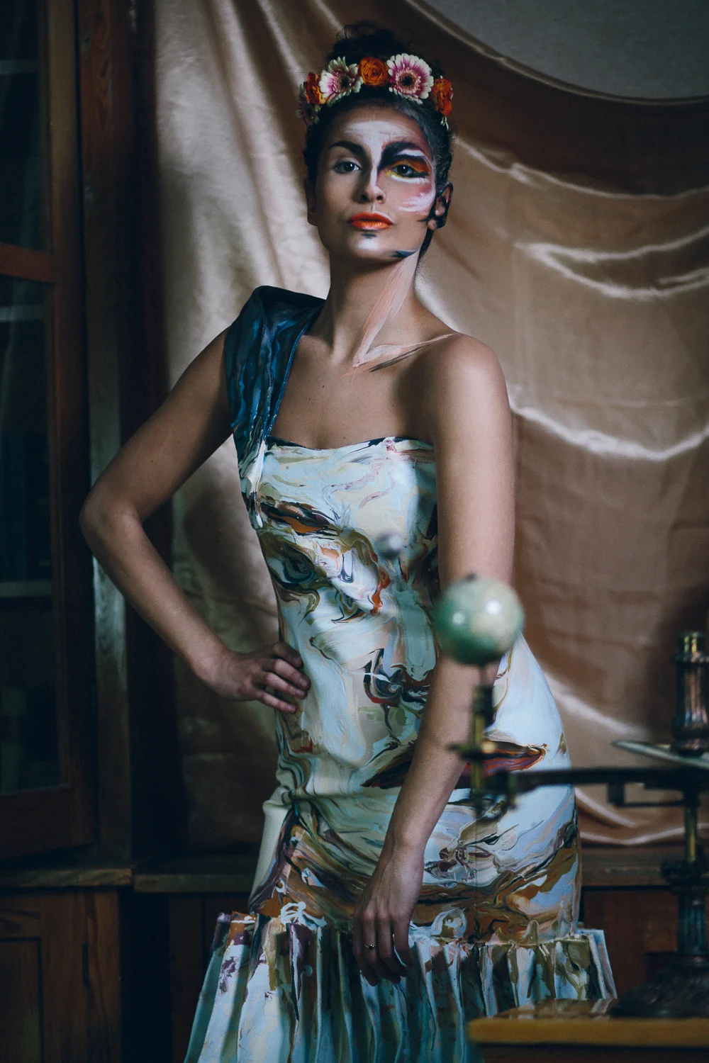 Ảnh gái xinh body painting - 14