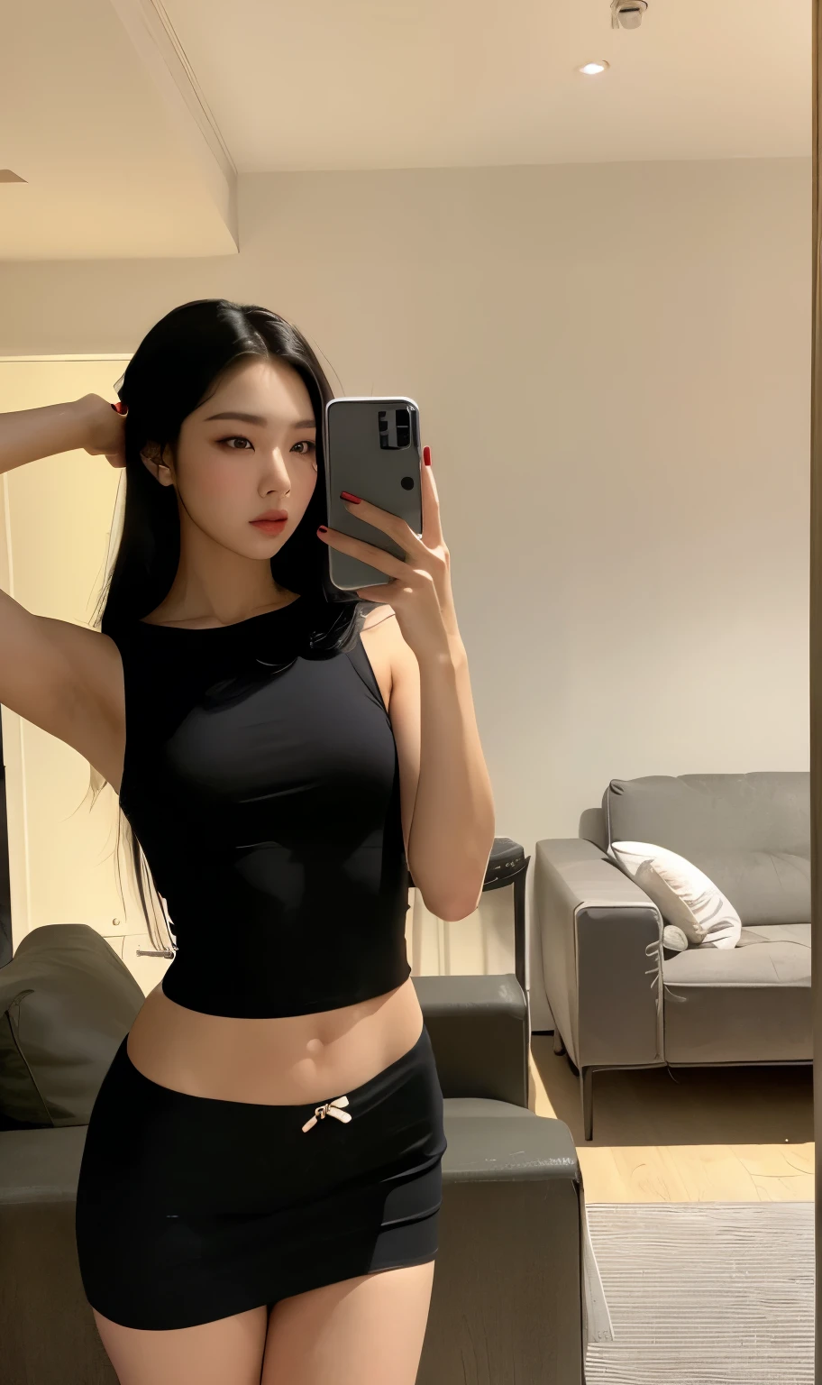 Ảnh eo thon chụp gương - 17