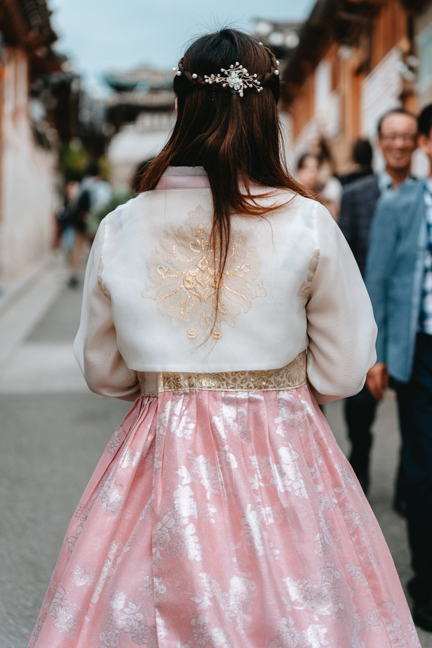 ảnh gái xinh mặc hanbok — ảnh 11
