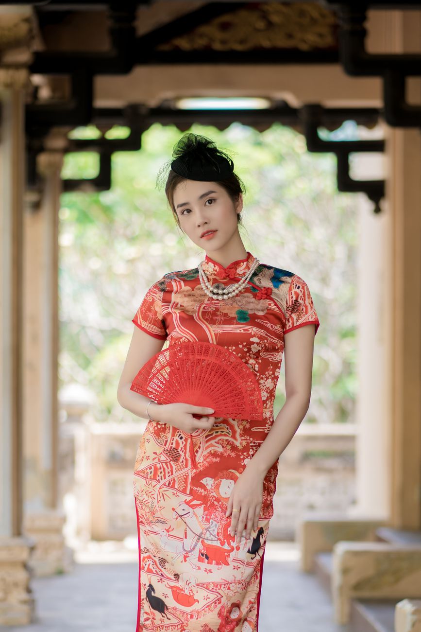 ảnh gái xinh mặc sườn xám — ảnh 21