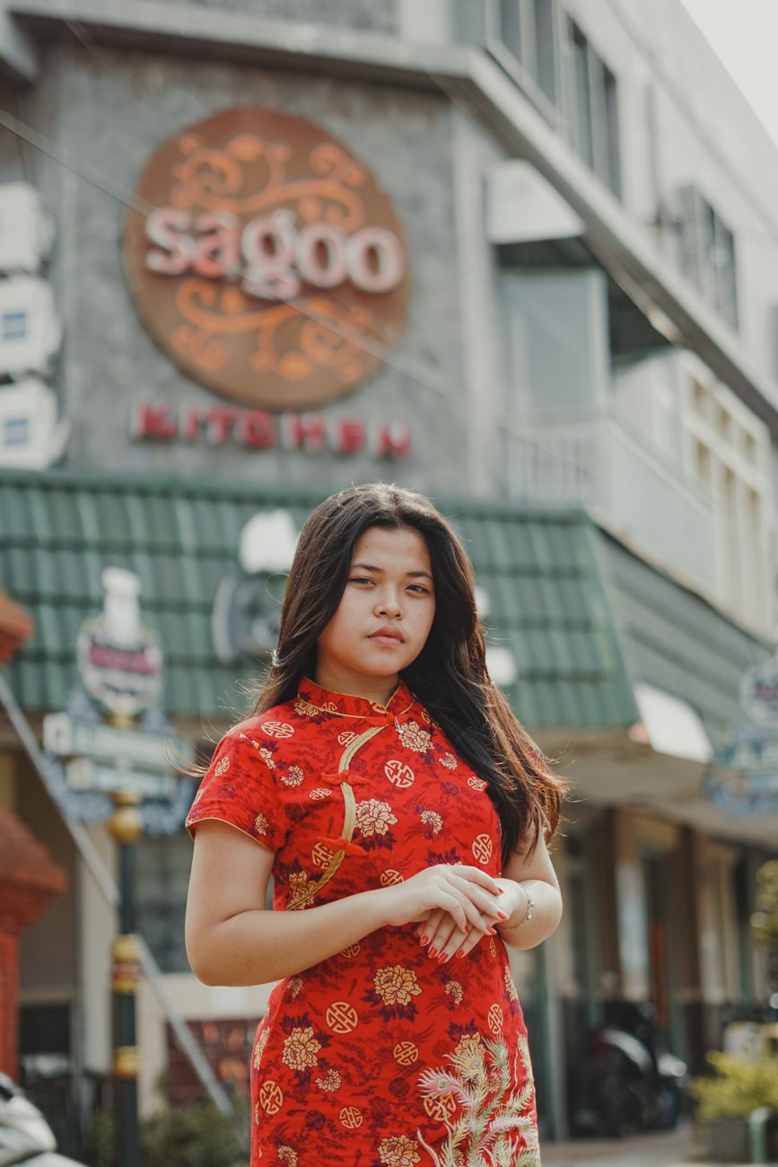 ảnh gái xinh mặc sườn xám cực cuốn — ảnh 16