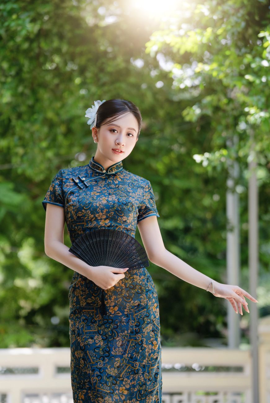 ảnh gái xinh mặc sườn xám đẹp — ảnh 2
